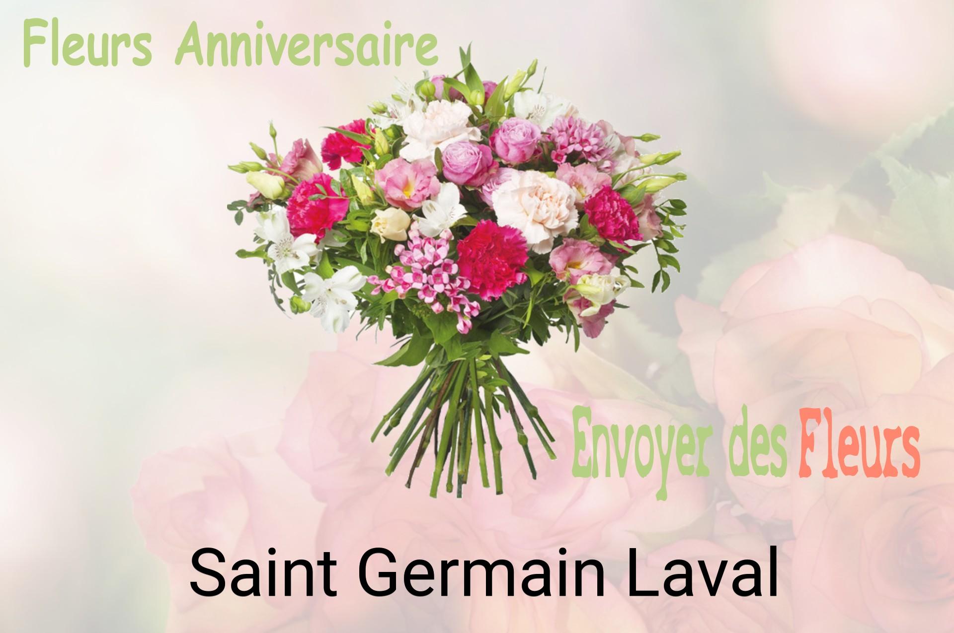 Bouquet de fleurs d’anniversaire livré à Saint-Germain-Laval