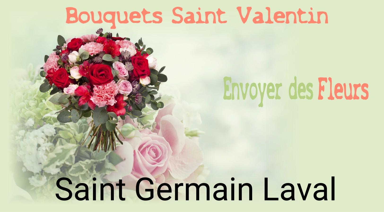 Roses de Saint-Valentin livrées à Saint-Germain-Laval